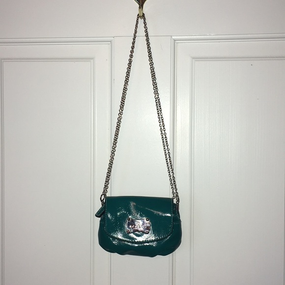 Turquoise Leather Purse - Picture 1 of 5